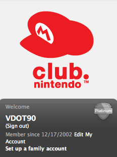 Club Nintendo Badge