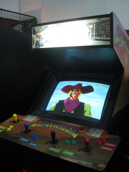 Sunset Riders arcade game Sunset Riders arcade game