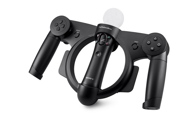 PlayStation Move racing wheel