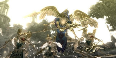 Angels from Bayonetta Angels