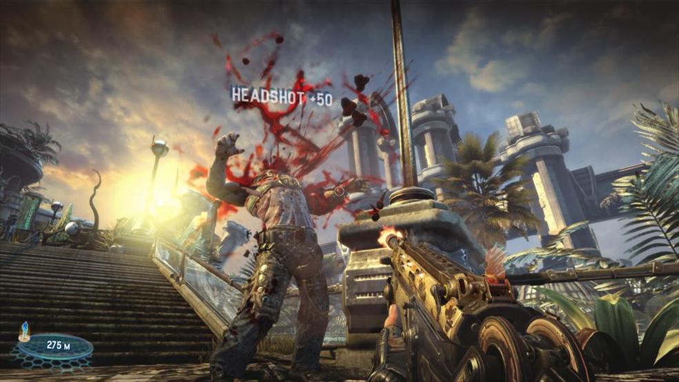 Bulletstorm is violent