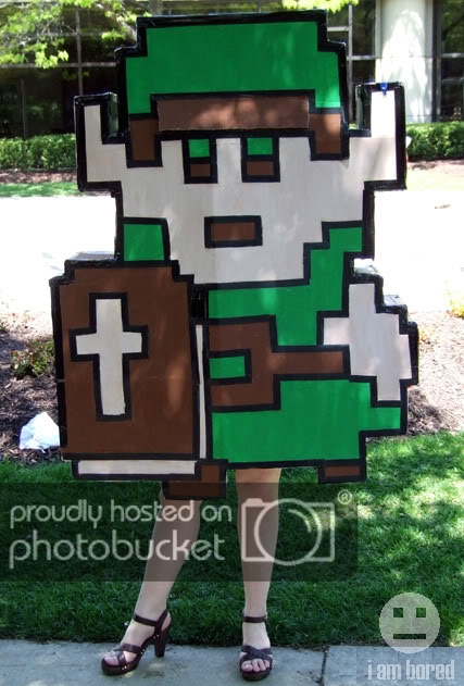 8-Bit Link Cosplay
