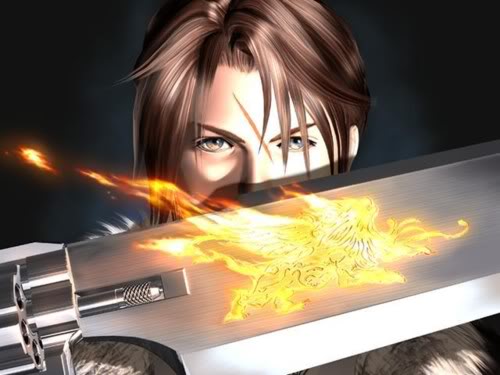 Squall with gunblade