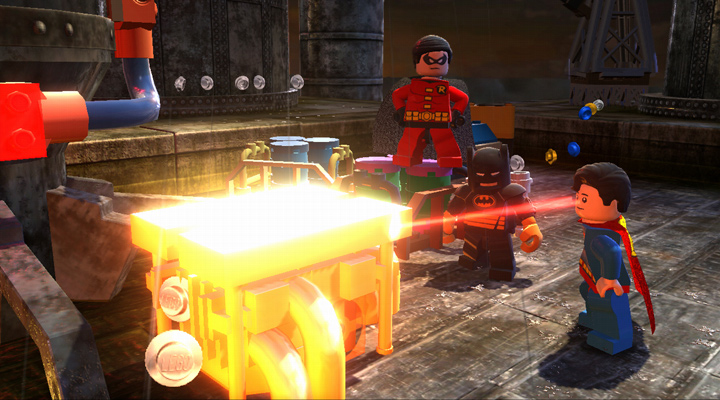 Lego Batman fighting