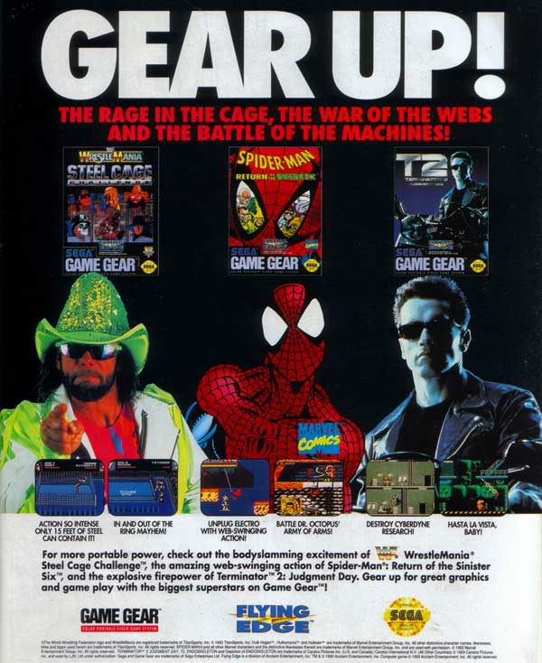 Game Gear Ads