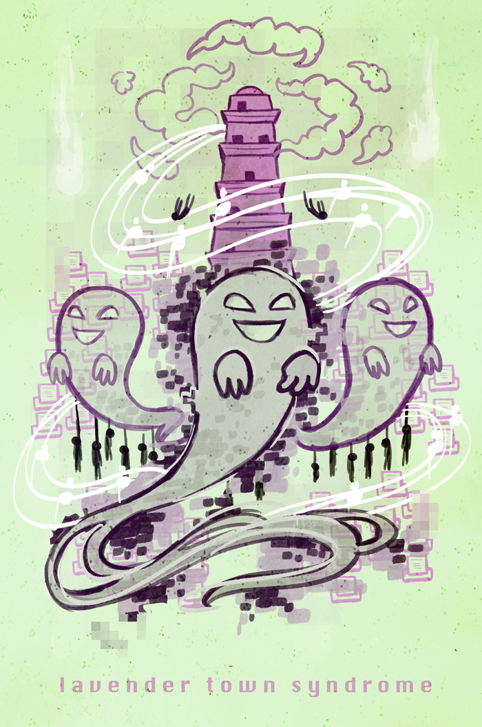 Lavender town suicides