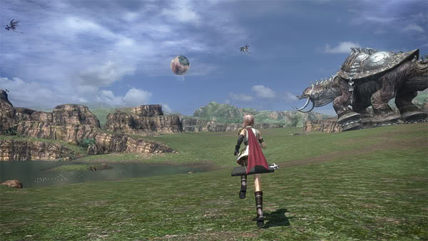 The Archylte Steppe in Final Fantasy 13