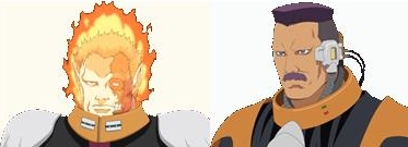 Michael and Haniel's mug shots