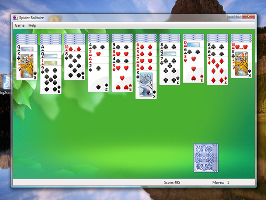 spider solitaire