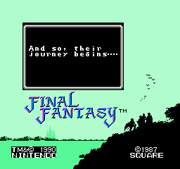 FFI Title Screen