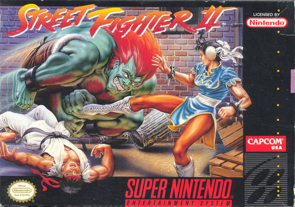 Street Fighter 2 box