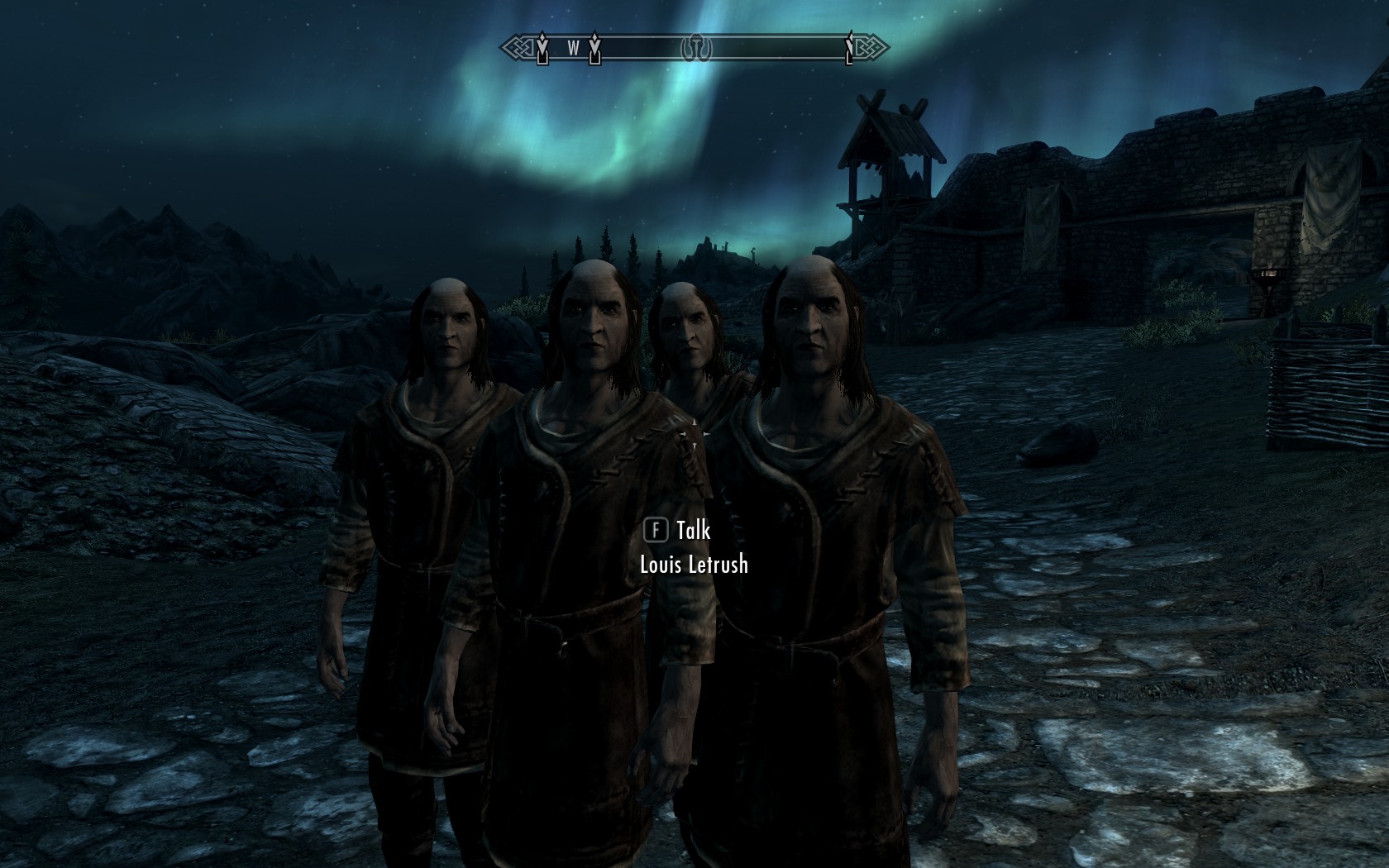 Skyrim's Louis Letrush makes friends with himself